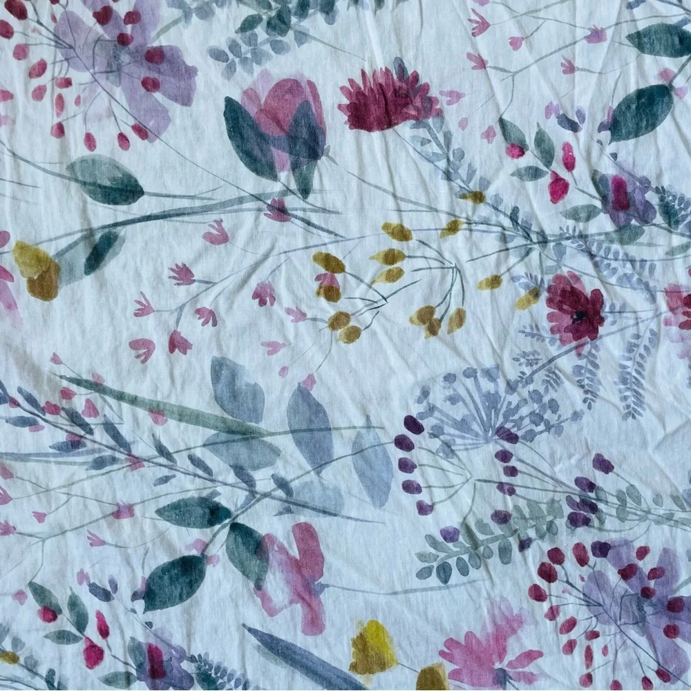 Garnet Hill Relaxed-Linen Duvet Covet - King/Cal King - Picture 5 of 12